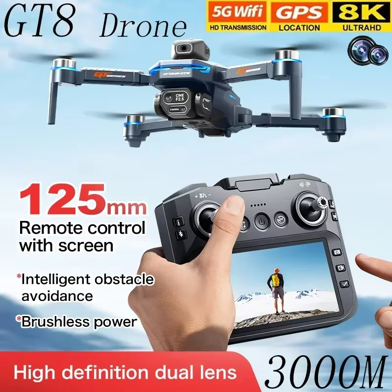 โดรน GT8 หน้าจอ 4.3 นิ้ว พร้อม - Jjrc Drone X12 บทวิจารณ์และราคา