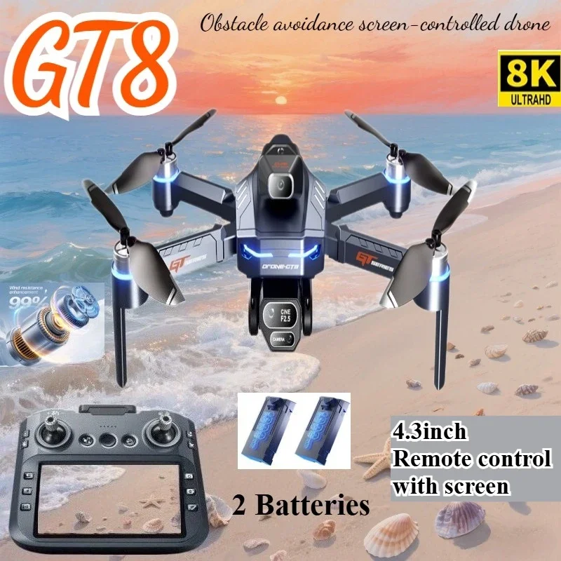 Drone 4K HD GT8 กล้องหลีกเลี่ย - Jjrc Drone X12 บทวิจารณ์และราคา