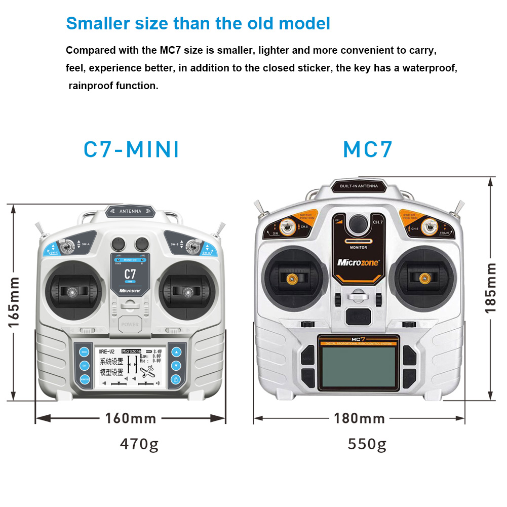 MicroZone MC7 Controller C7 เค - Drone Rc Leading บทวิจารณ์และราคา