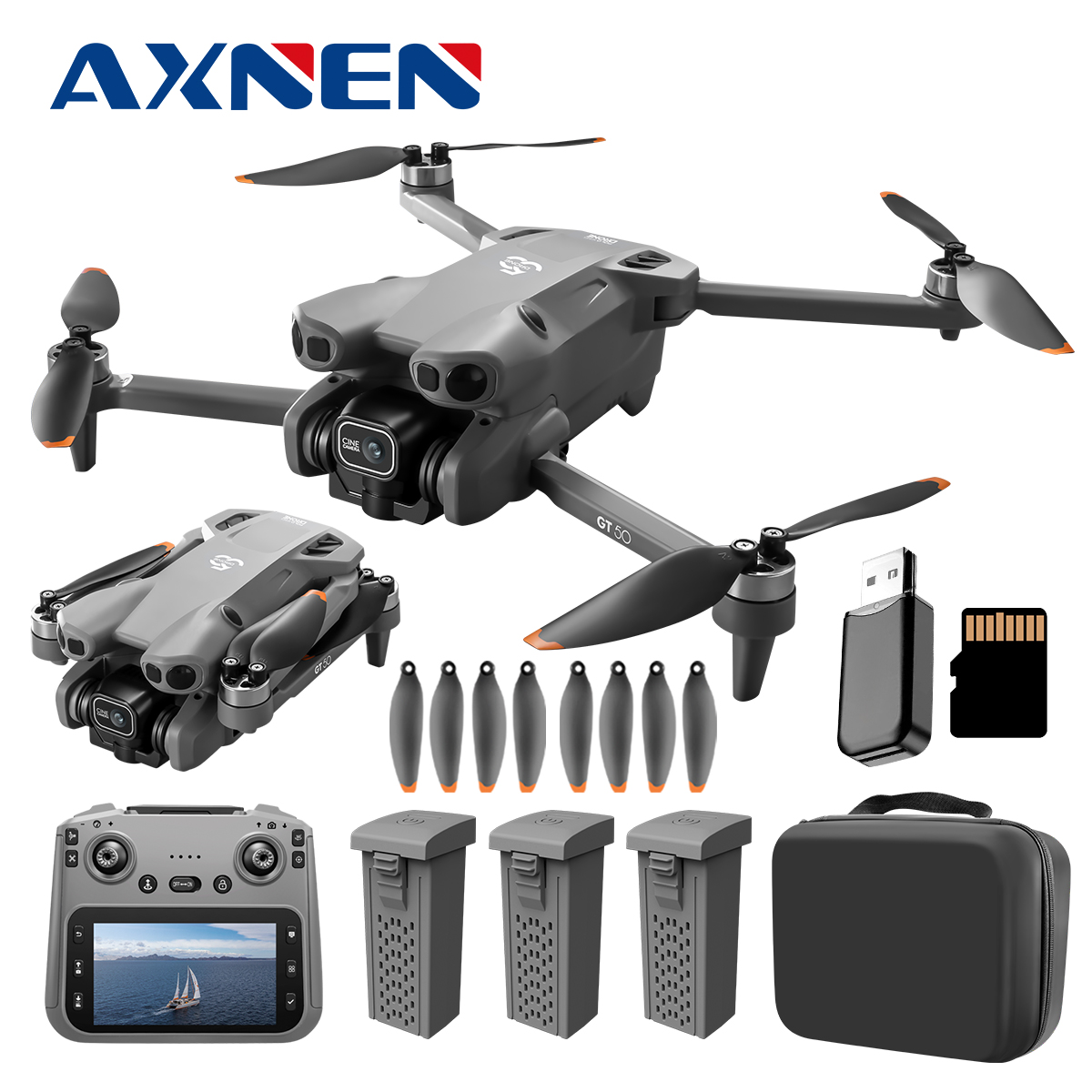 โดรนรุ่นใหม่ GT50 หน้าจอ 4.3 น - Jjrc Drone X12 บทวิจารณ์และราคา