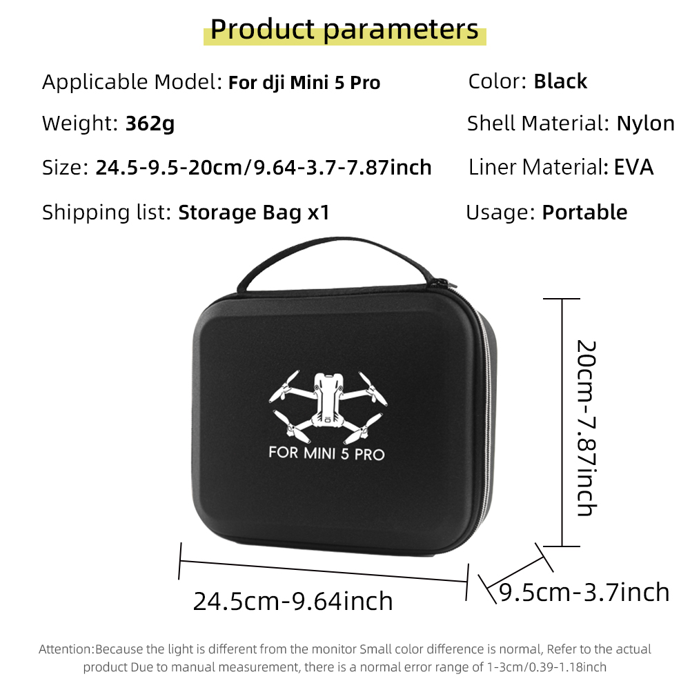 กระเป๋าใส่สำหรับดีไอ มินิ 5 โป - Drone Rc Cover บทวิจารณ์และราคา