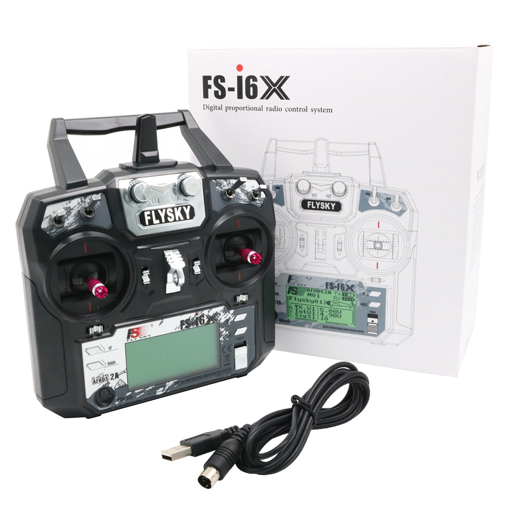 เครื่องส่งสัญญาณ FLYSKY FS-i6X - Drone Rc Leading บทวิจารณ์และราคา